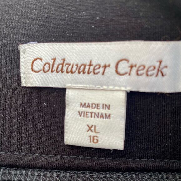 Coldwater Creek skirt elastic waist rn# 98516 color is darker than photos - Picture 2 of 6